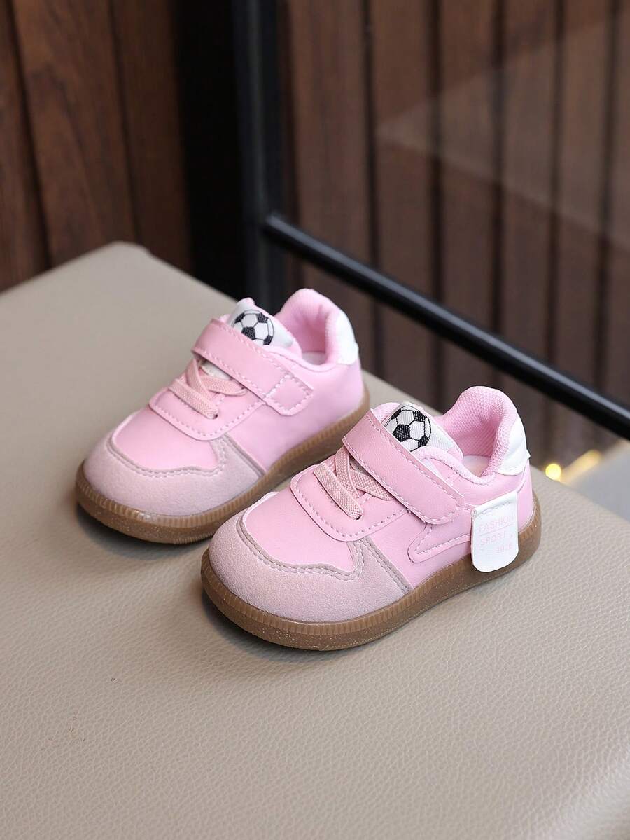 Modische lässige Sneaker für Babys mit bequemem Futter - Pink - Übersicht 1
