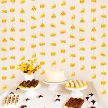 Cheese Themed Party Decorations, 8Pcs Cheese Garlands Hanging Streamers For Macaroni And Cheese Birthday Decorations Party Supplies - Green - View 2