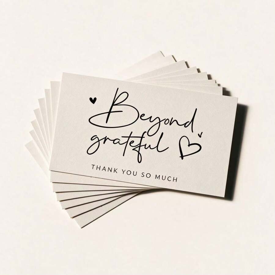 Multi-Purpose Greeting Cards Set - Thank You Cards, Holiday Greeting Cards, Wedding Invitations, And Greeting Cards For Business And Personal Use - Multiple Styles - View 1
