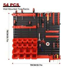 Garage Tool Storage Racks - Black - View 3