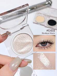 JOOCYEE Eyeshadow D111 Shattered Starlight, High Gloss Glitter, Long-Lasting Non-Clumping, High Color Payoff - D111 Broken Stars - View 1