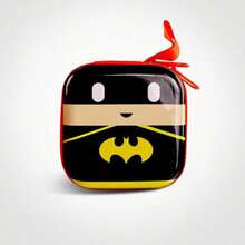 Warner Bros 1pc Batman Superman Cartoon Coin Purse, Short Wallet, Creative Square Storage Box, Card Holder, Hanging Bag, Coin & Card Holder, Data Cable Accessory, Key Holder, Cute Academic Style Earphone, Multi-Functional Digital ID Storage Bag, Hobby Collection Display & Storage, Party Favor, Party Accessory, Perfect Halloween, Christmas, Birthday, Holiday Party, Graduation Party Gift For Best Friend - Multicolor - View 13