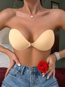 Bra Tak Terlihat 3/2/1-Pack - Dapat Dicuci, Tanpa Tali, Penutup Puting Tak Terlihat dengan Penutup Depan - Bra Tanpa Tali Tanpa Punggung untuk Wanita - Aksesori Pakaian Dalam Pernikahan - MultiWarna - View 44