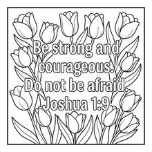 Bibel-Malbuch mit Blumen für christliche Erwachsene, elegante Blumen-Taube-Olivenzweig-Schriftstellen-Kunstseiten, beruhigende spirituelle Maltherapie, durchdachtes spirituelles Geschenk für Glaubensbegeisterte - LJ-049(Bibel) - Übersicht 7