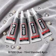 B-7000 無色透明工業級水晶鑽膠，110ml/50ml/25ml/15ml，適用於布料、手機、珠寶、水晶寶石、木材、玻璃 - B-7000 - 查看 17
