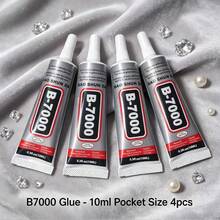 B-7000 無色透明工業級水晶鑽膠，110ml/50ml/25ml/15ml，適用於布料、手機、珠寶、水晶寶石、木材、玻璃 - B-7000 - 查看 19