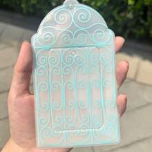 Ví đựng thẻ trong suốt PVC phong cách Blogger & Celebrity, ví đựng thẻ nhỏ 3 inch cao cấp chính hãng, bảo vệ thẻ ID, bảo vệ ảnh, phụ kiện thiết yếu cho fan idol, lưu trữ thẻ idol, chống trầy xước và chống bụi, mang theo khi ủng hộ offline, lưu trữ bộ sưu tập triển lãm, phụ kiện đi làm - A - Xem 8