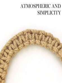 2Pcs Woven Curtain Tie Back Ropes, Decorative Window Curtain Clips, Home Ornament For Bedroom Living Room, Autumn Winter, Christmas & New Year Indoor Holiday Decor, Decor, Fall Decor, Halloween Decor - Hot Selling Item - View 9