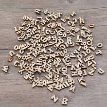 Vintage Color Wooden English Letters, Natural Wooden Uppercase Letters, Handmade DIY Crafts, Used For Handmade Accessories, Handmade Projects, Art Creation, Home Decor, Christmas Decoration, Party Decoration, Holiday Gifts, Gift Making, Photo Frame Decoration - Natural Wood Letter Style - View 2