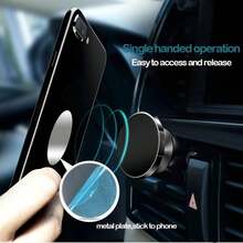 Car Dashboard Magnetic Phone Holder, Strong Magnetic Grip, Anti-Slip, Scratch-Resistant, Multi-Angle Adjustable, Universal For All Phone Models, Navigation Mount - Multicolor - View 5
