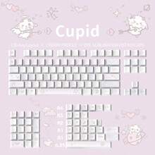 Cupid Cute Keycaps PBT 5-Side Dye-Sublimation Original Height Compatible With Mechanical Keyboards - View 10