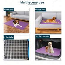 Reusable Dog Pee Pads For Dogs Waterproof PuppyPotty Training Pee Pad - Washable Dog Training Pads,Super Absorbent Washable Pee Pads For Dogs.ProtectsAgainst Urine Leakage Non-Slip Reusable Dog PottyTraining Mat - A - View 8