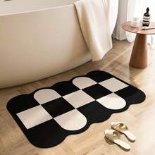 Minimalist Premium Diatomaceous Earth Bath Mat, Quick-Drying Absorbent Bathroom Toilet Kitchen Foot Mat, Non-Slip Wear-Resistant Entryway Door Mat, Bathtub Mat - Multiple Specifications - View 7