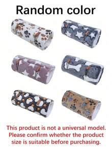 1pc Flannel Material Small Pet Tunnel, Bed, Hammock, Warm Sleeping Bag For Ferret, Hamster, Hedgehog, Winter Pet Bedding, Random Color - Multicolor - View 5