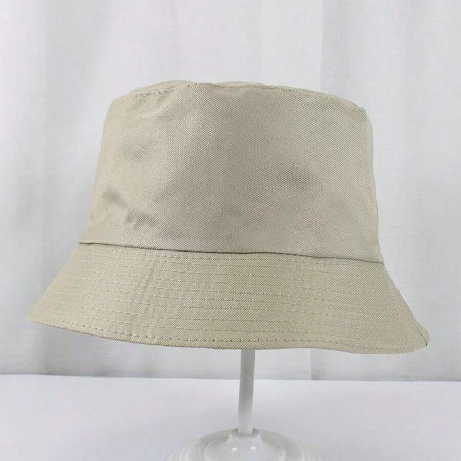 Fashionable Unisex Bucket Hat: Breathable, Lightweight, Sun-Protective, - Durable And Versatile - Khaki - View 1