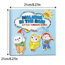 English Kids Books, Educational Puzzle Picture Book Series Set, Children's Spatial Awareness Learning Books, Preschool Early Learning Activity Books, Shapes Position Direction Visual Perception, Brain Training, Gift For Boys Girls Ages 3-6 - Puzzle Space Cognitive Picture Book - View 4