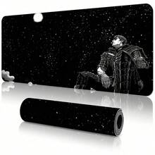 Anime Starry Sky Extra Large Mouse Pad, Gaming Desk Mat, Large Keyboard Pad, Washable, Non-Slip Rubber Bottom, Gift Mouse Pad, Desktop Protector, Study Room Mat, Multiple Sizes, Computer Keyboard Pad, Laptop Pad, Office Desk Accessories - Anime Starry Night - View 1