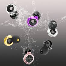 Swimming Ear Plugs For Adults, 1 Pair Waterproof Reusable Silicone Swim ,Perfect For Water Sports - Multicolor - View 1