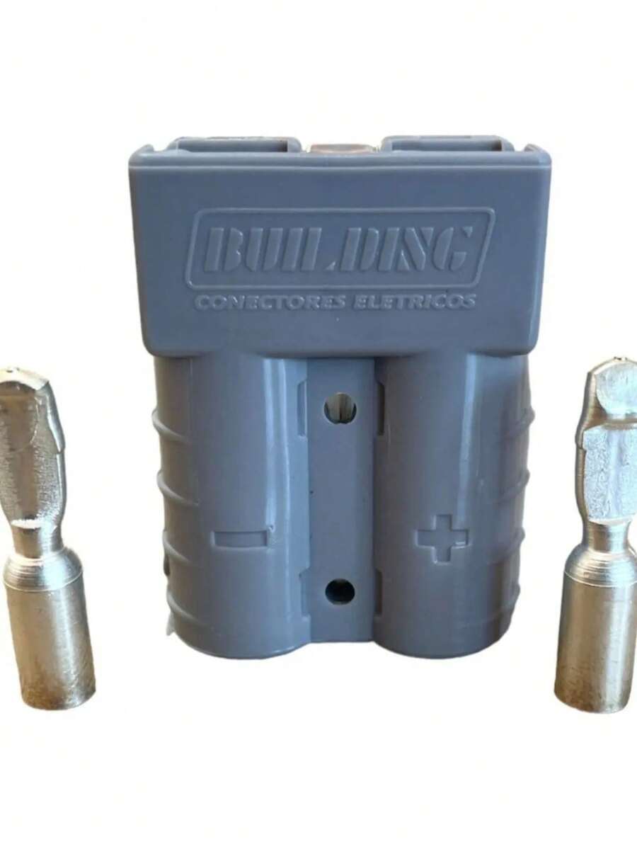 10 Conector Bateria 50a 600v Empilhadeira Estacionária Trail - Visão 1