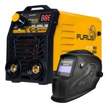 Soldadora inverter Furius Fix 181 Con Careta color amarillo - Tipo de Enchufe B USA (110-127V) - Ver 1