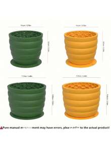 Dog Silicone Slow Feeder Licking Bowl, Dog Bowl, Pet Supplies, Bottom With Suction Cup Anti-Slip Dog Feeding, Prevents Bloating, Prevents Choking, Healthy Design Dog Bowl, Suitable For Small And Medium Dog Breeds - High Capacity - View 5