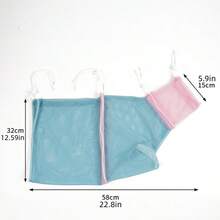 1pc Breathable Mesh Cat Grooming Bag, Anti-Scratch Anti-Bite Nail Trimming Beauty Bag, Pet Grooming Supplies, Cat Brush, Mother's Day Gift, Halloween Gift, Back To School Season - Multicolor - View 15