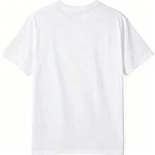 Camicia kawaii, t-shirt Domo, T-shirt da donna, Outfit estivo, Streetwear, T-shirt elegante oversize, Top 100% cotone, Indispensabile per le vacanze - Bianco - Visualizzare 2