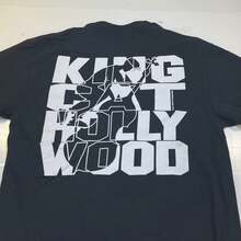 KING CAT  ROCKABILLY TEE T SHIRT Mens L Black - 黑色 - 查看 1