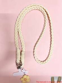 2pcs/1set Colorful Braided Crossbody Phone Lanyard, Detachable & Adjustable Halter, With Phone Connector, Portable Anti-Loss Hands-Free Phone Shoulder Strap, Women's Girls Commute Travel Phone Accessory Gift, Halloween, Christmas - Multicolor - View 22