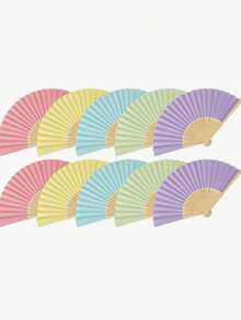 1 pieza Abanico de boda personalizado con foto y logotipo de nombre, abanico clásico DIY, personalización decorativa de alta calidad, personalizado, de moda, personalización exquisita, personalizado - Multicolor - Ver 11