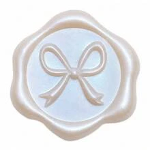20入 3D蝴蝶結蠟封貼紙，優雅自黏式香檳封印，適用於婚禮邀請函、禮品包裝貼紙、信封、聖誕與派對裝飾、賀卡－亮藍色 - 蝴蝶結-炫彩藍 - 查看 5