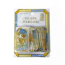 Stiker PVC Transparan Jendela Kaca Q-Lia, Bahan Kolase Scrapbooking 3D Foil Emas - MultiWarna - View 11