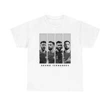 Bruno Fernandes Vintage Black And White Unisex T-Shirt, Funny Football Crewneck Sweatshirt, T Shirt QMXZ - White - View 7
