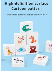 Wooden Animal Number Matching Board, Kids Math Operation Logical Thinking Educational Toy - Multicolor - View 7