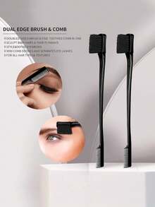 4/1 Hair Comb Set/Beard Brush Plastic Hair Brush Styling Comb Unscented Cleaning Brush Smooth Back Comb With Wide Pointed Tail Back Comb And Detangling Comb Smooth Frizz And Flyaways Create Voluminous Style Ponytail Easy Parting Suitable For Men And Women Recommended As Christmas Gift Halloween Gift - Multicolor - View 7