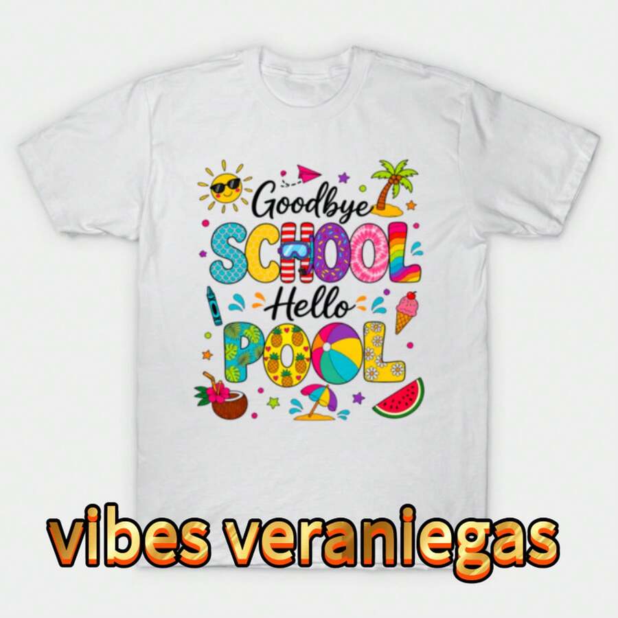 Unisex Sommer Reise Glaube Grafik Rundhals Kurzarm Strand Lässig Basic T-Shirt Sommer Urlaub, Strand, Urlaub Reise Oberteile Sommer Urlaub - Weiss - Übersicht 1