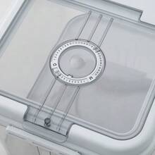 1pc Rice Storage Container, 7.5kg Or 15kg Capacity, Large Airtight Kitchen Grain & Cereal Storage Box For Flour, Beans, Dry Food & Pantry Organisation - View 7