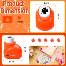Paper Hole Puncher Cutter Tool Star Shape 3/8 Inch 8mm For Paper Crafts Portable Suitable For Cardmaking For Scrapbooking For Journaling For Student For Nail Art Random Color - 3/8 Inch 8mm Star Punch - View 2