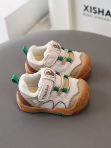 All-Season Functional Baby Walking Shoes, National Standard Spring/Autumn Breathable New Soft Sole Anti-Slip Sports Shoes - Brown - View 5