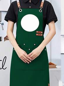 Customizable Chef Apron With Pockets And Adjustable Straps, Customizable Text, Logo, Name, And Graphics, Criss-Cross Design, Suitable For Restaurants, Food Service, And Cafes, Personalized Gift - Multicolor - View 23