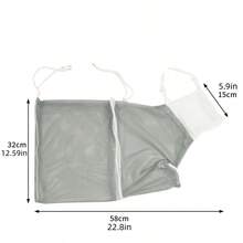 1pc Breathable Mesh Cat Grooming Bag, Anti-Scratch Anti-Bite Nail Trimming Beauty Bag, Pet Grooming Supplies, Cat Brush, Mother's Day Gift, Halloween Gift, Back To School Season - Multicolor - View 18