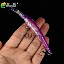 HENGJIA Deep Diving Minnow Lure 12.5cm 11g Slow Sinking Hard Bait Long Distance Casting Fishing Lure Set Suitable For Trout, Pike, Sea Bass Freshwater And Saltwater - Multicolor - View 17