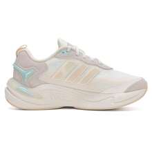 Adidas Half Size Up Autumn/Winter CLIMAWARM Women's Low-Top Athletic Casual Running Shoes IH0474 - Milky White/light Khaki/light Blue - View 2