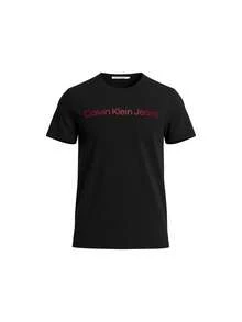 [Bundle] Modern Men's T-Shirt Black + Calvin Klein Jeans Core Institutional Men's T-Shirts Black - Black+Black / Salsa - View 3