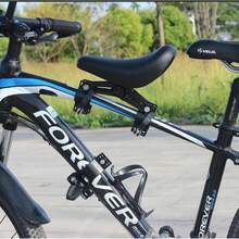 Cadeirinha de Bike Infantil Frontal com Apoio de Mão e Descanso de Pé, Assento Preto Universal para Mountain Bike e Bicicleta de Estrada, Acessório Seguro e Fácil de Instalar. - Preto - Visão 5