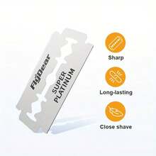 Foldable Razor Old-Fashioned Razor Manual Shaver For Men And Women Shaving Face Scraper Barber Shaving Artifact Beard Blade 1 Handle+20 Blades - Multicolor - View 8