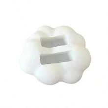 1個可愛雲朵遙控器收納盒，現代設計，省空間媒體收納組，適用於電視、DVD、藍光、音響和遊戲主機遙控器，客廳或臥室美觀塑料收納盒 - 彩色 - 查看 11