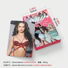 30張 KATSEYE 新專輯 WILDKPOP 雙面 LOMO 小卡 - 彩色 - 查看 5