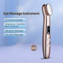 FIYIBAN 1pc Electric Eye Massager With Heat Therapy And Multi-Level Adjustment - Reduces Dark Circles And Puffiness, Constant Temperature Soothing Eye Care, Gentle Vibration, Constant Temperature Eye Care, Suitable As A Gift - Multicolor - View 13