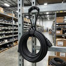 Bộ 3 dây đai mang dây điện và ống nước 24 inch có tay cầm, dụng cụ sắp xếp lưu trữ dây nối đa năng cho gara, thuyền, xe RV, dùng trong nhà và ngoài trời - A - Xem 1